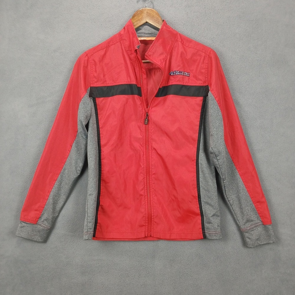San Francisco 49ers CBUK Jacket Womens Small Red Cutter & Buck Football NFL Zip